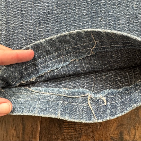 Agave Denim Size 38 ExPatriot Relaxed Fit Straight Cut Jeans - Picture 10 of 10